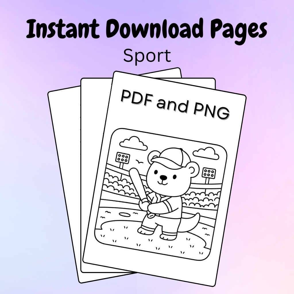 Kawaii Coloring Bundle Plus